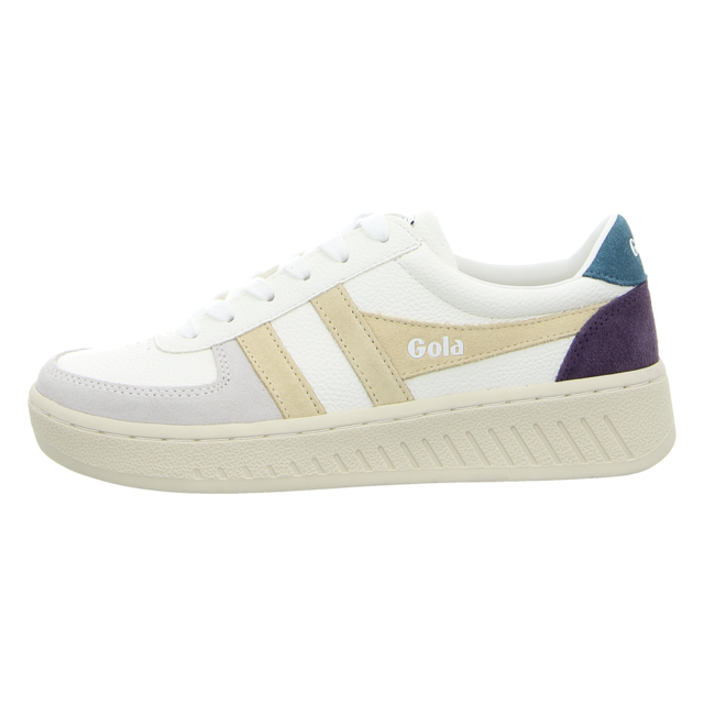 Gola - CLA415-YE - Grandslam Trident - white/buttermilk/peacock - Sneaker
