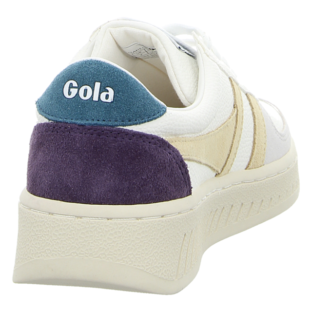 Gola - CLA415-YE - Grandslam Trident - white/buttermilk/peacock - Sneaker