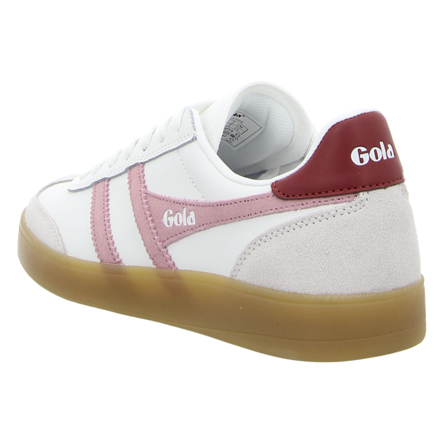 Gola - CLB744-WI - Viper Leather - white/candy/deep red/gum - Sneaker