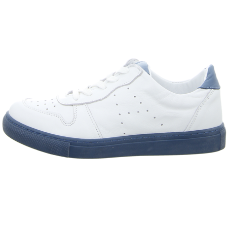 Schn�rschuhe - Andrea Conti - wei�/infinity blue