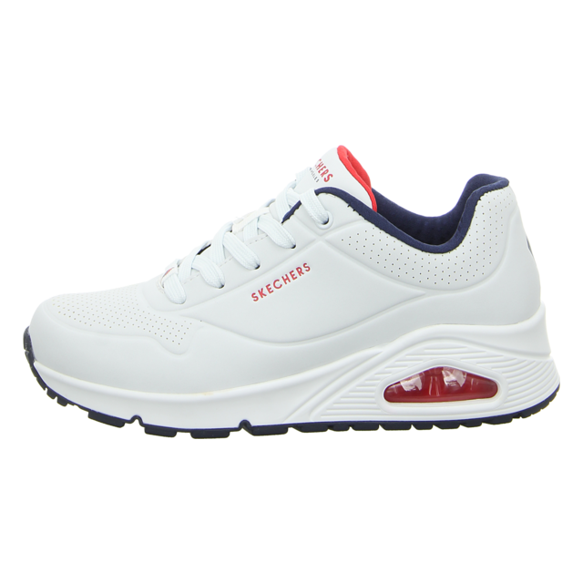 Skechers - 73690 WNVR - UNO-Stand on Air - white/navy/red - Sneaker