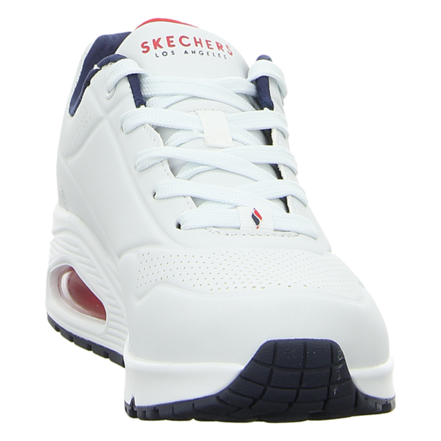 Skechers - 73690 WNVR - UNO-Stand on Air - white/navy/red - Sneaker