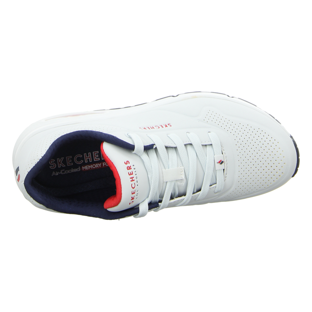 Skechers - 73690 WNVR - UNO-Stand on Air - white/navy/red - Sneaker