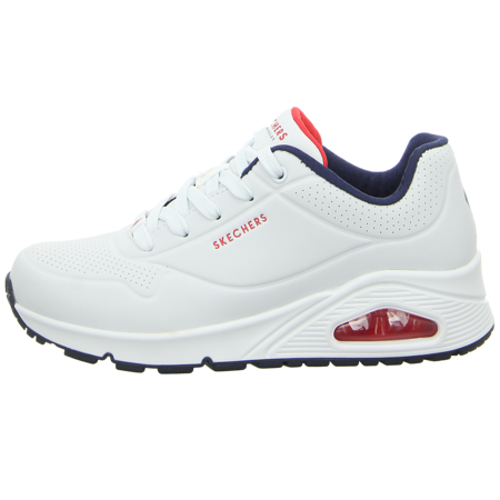 Sneaker - Skechers - UNO-Stand on Air - white/navy/red