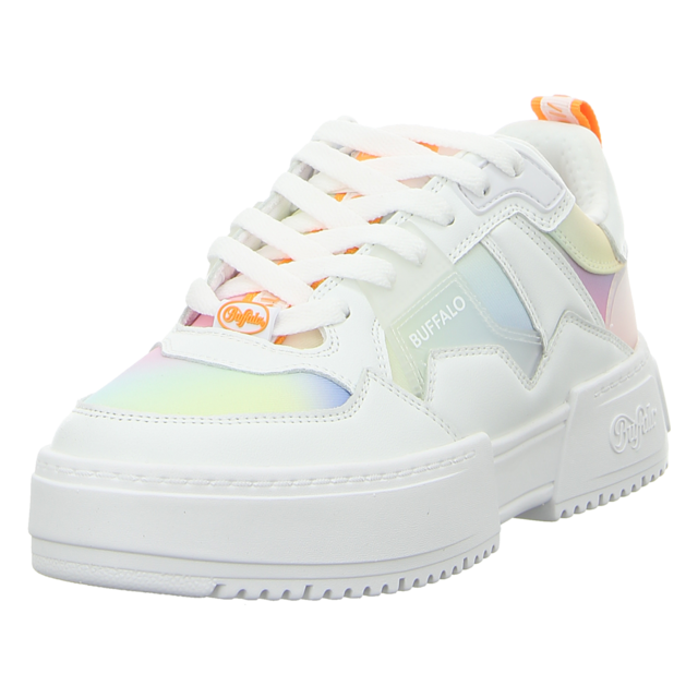 Buffalo - 163090/5 - RSE V2 - tie dye coral/green - Schnrschuhe