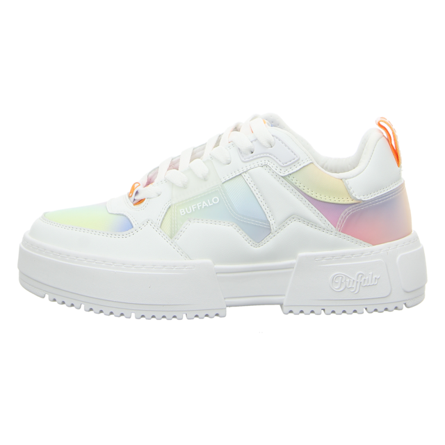Buffalo - 163090/5 - RSE V2 - tie dye coral/green - Schnrschuhe