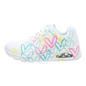 Sneaker - Skechers - Uno-Changed Love - white/multi coloreduv