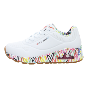 Sneaker - Skechers - Uno-Loving Love - white/multi color