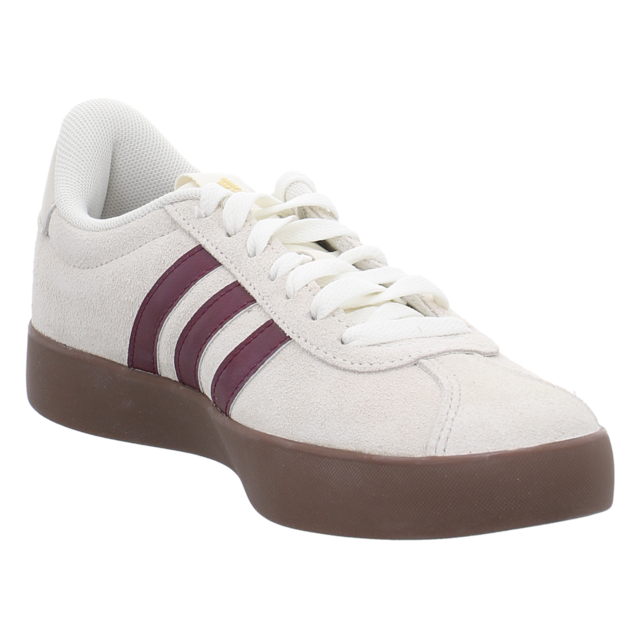 Adidas - KJ5140 000 - VL Court 3.0 - whit/maroon/gum5 - Sneaker
