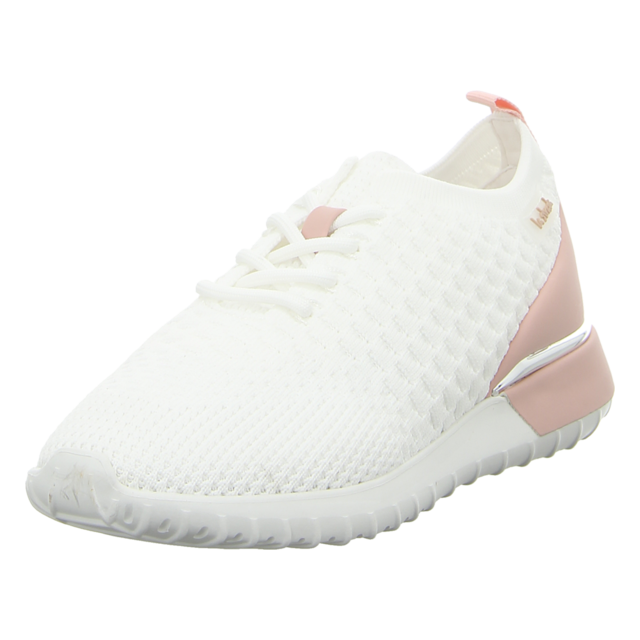 La Strada - 2101381-4504 - 2101381-4504 - white knitted/pink heelcap - Sneaker