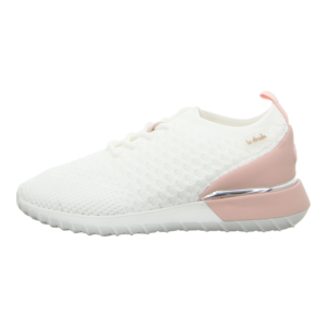 Sneaker - La Strada - white knitted/pink heelcap