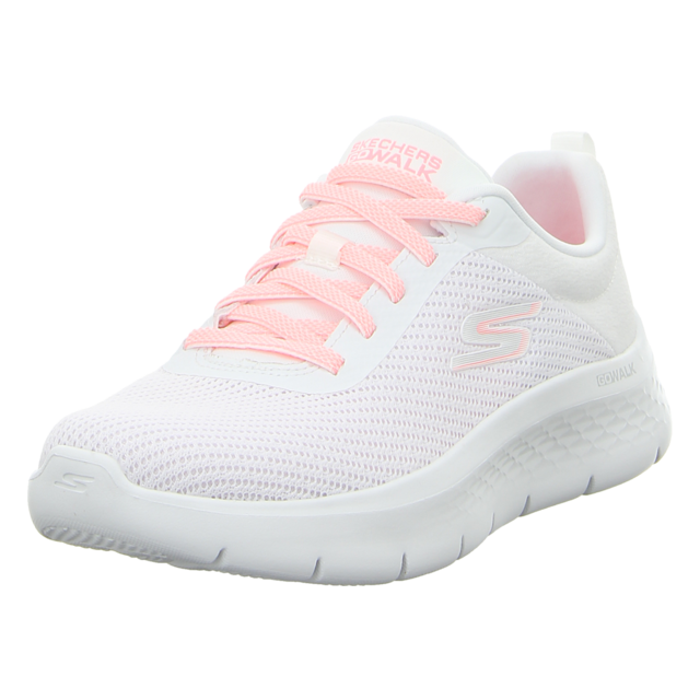 Skechers - 124952 WPK - Skechers GO Walk Fle - white/pink - Sneaker