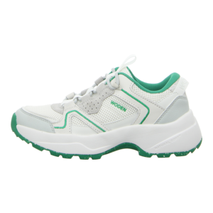 Sneaker - Woden - Sir Reflectice - white/basil