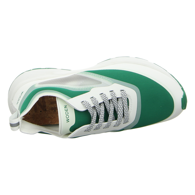 Woden - WL595-879 - Stelle Transparent - white/basil - Sneaker