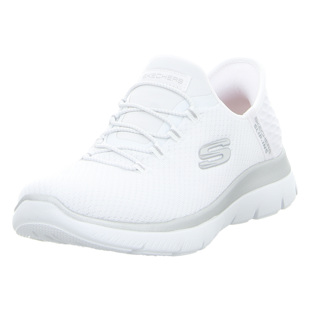 Skechers - 150123 WSL - Summit-Diamond Dream - white/silver - Slipper