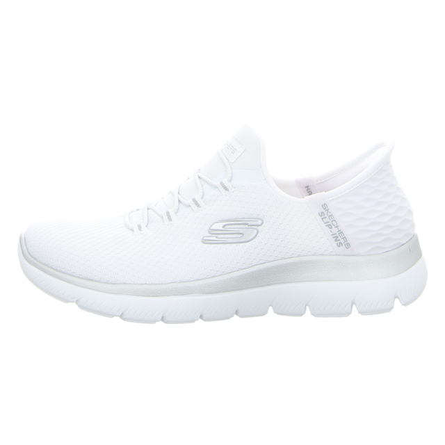 Skechers - 150123 WSL - Summit-Diamond Dream - white/silver - Slipper