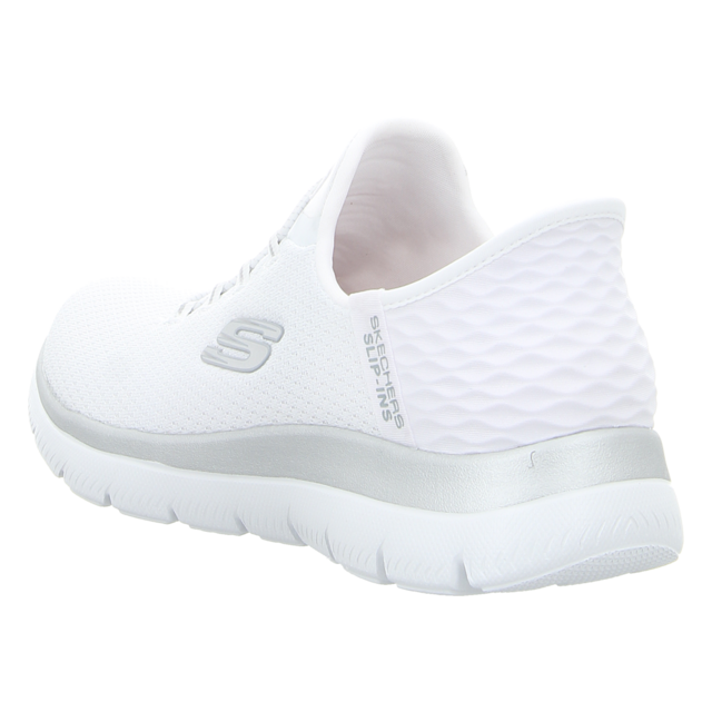 Skechers - 150123 WSL - Summit-Diamond Dream - white/silver - Slipper