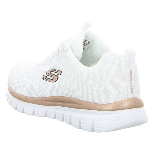 Skechers - 12615 WTRG - Graceful-Get connect - white/rose gold - Sneaker