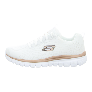 Sneaker - Skechers - Graceful-Get connect - white/rose gold
