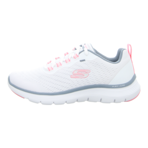 Sneaker - Skechers - Flex Appeal 5.0 - white/pink/light blue