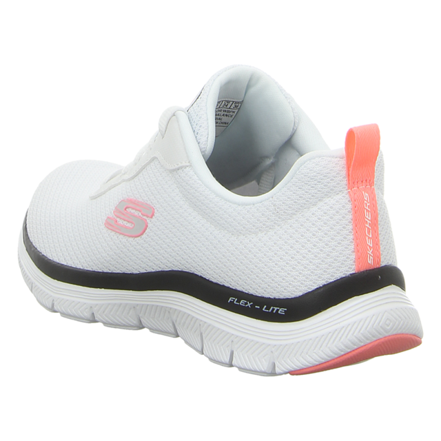 Skechers - 149303 WBPK - Flex Appeal 4.0-Brilliant View - white/black/pink - Sneaker