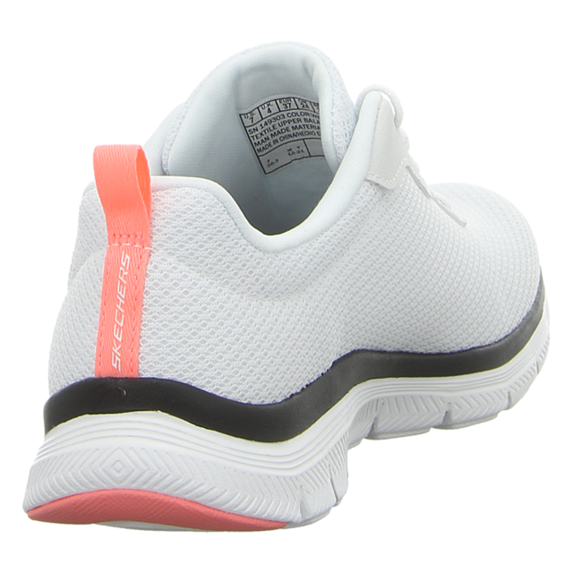 Skechers - 149303 WBPK - Flex Appeal 4.0-Brilliant View - white/black/pink - Sneaker