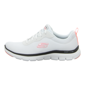 Sneaker - Skechers - Flex Appeal 4.0-Brilliant View - white/black/pink