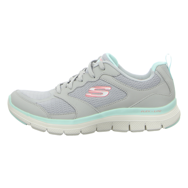 Skechers - 149305 GYLB - Flex Appeal 4.0-Acti - gray/light blue - Sneaker