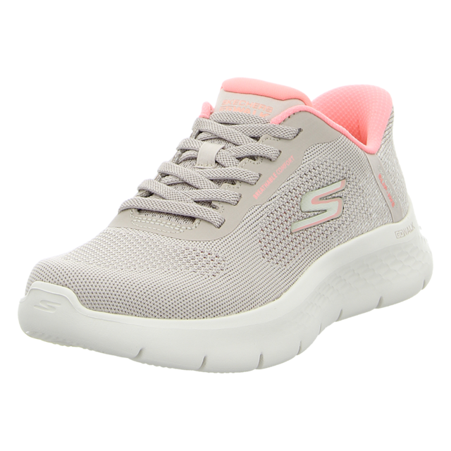 Skechers - 125503 TPPK - Go Walk Flex - taupe/pink - Slipper