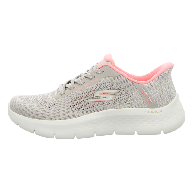 Skechers - 125503 TPPK - Go Walk Flex - taupe/pink - Slipper