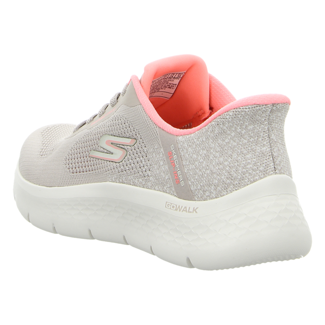 Skechers - 125503 TPPK - Go Walk Flex - taupe/pink - Slipper