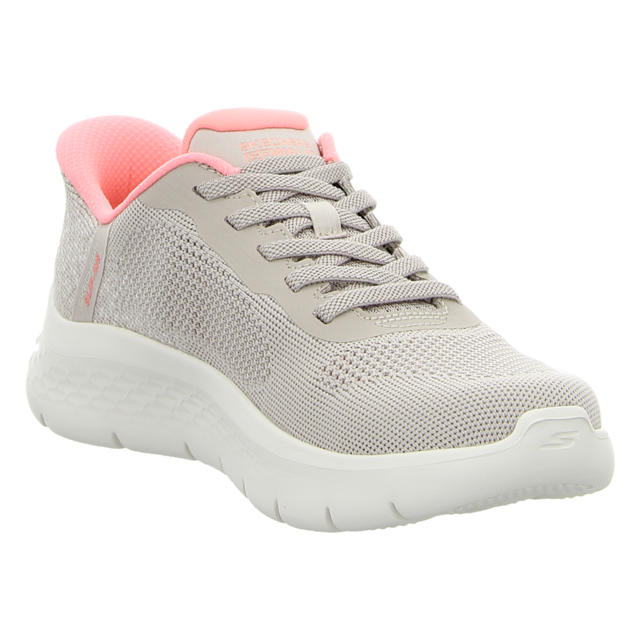 Skechers - 125503 TPPK - Go Walk Flex - taupe/pink - Slipper