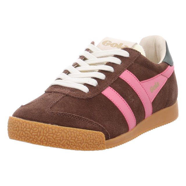 Gola - CLB538-TK - Elan - dark brown/fluro pink/dark khaki - Sneaker