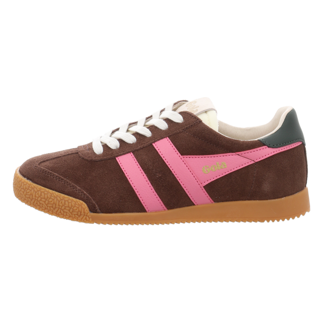 Gola - CLB538-TK - Elan - dark brown/fluro pink/dark khaki - Sneaker