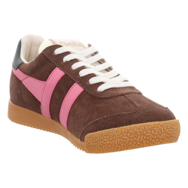 Gola - CLB538-TK - Elan - dark brown/fluro pink/dark khaki - Sneaker