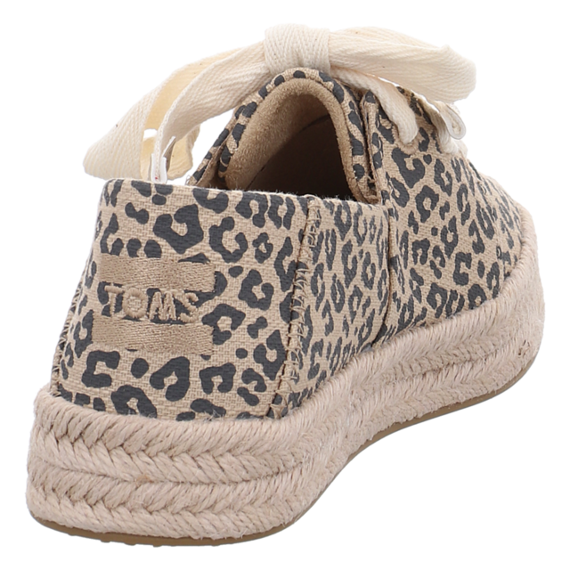 TOMS - 10023047 - Carolina Lace Up - beige - Schn�rschuhe