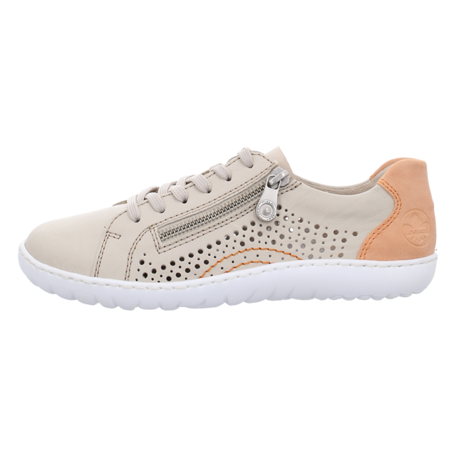 Rieker - 52824-60 - 52824-60 - beige - Schnrschuhe