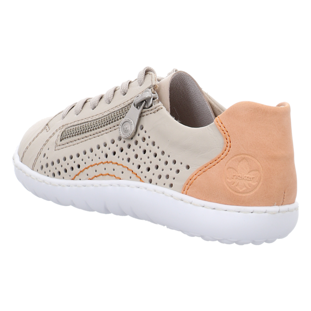 Rieker - 52824-60 - 52824-60 - beige - Schnrschuhe
