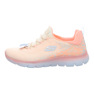 Slipper - Skechers - Summits-Morning Glow - neon coral multi