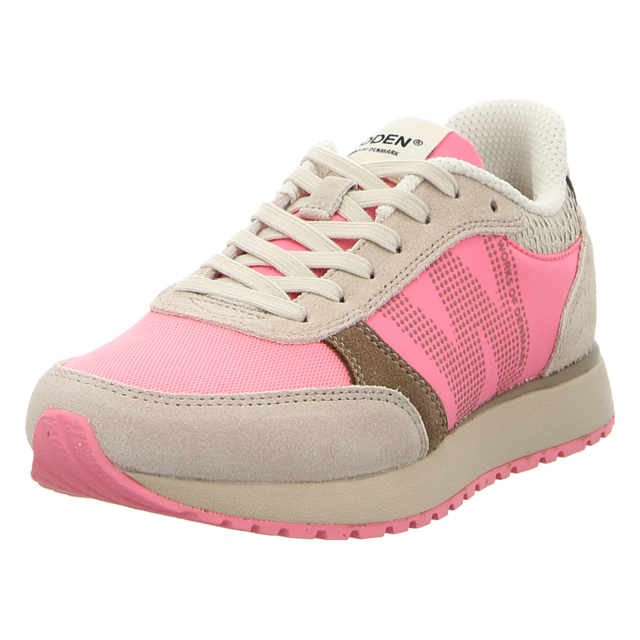 Woden - WL686-377 - Ronja Tricolor - raspberry multi - Sneaker