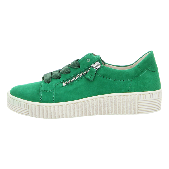 Gabor Damen Sneaker in grun SALE Schuhfachmann