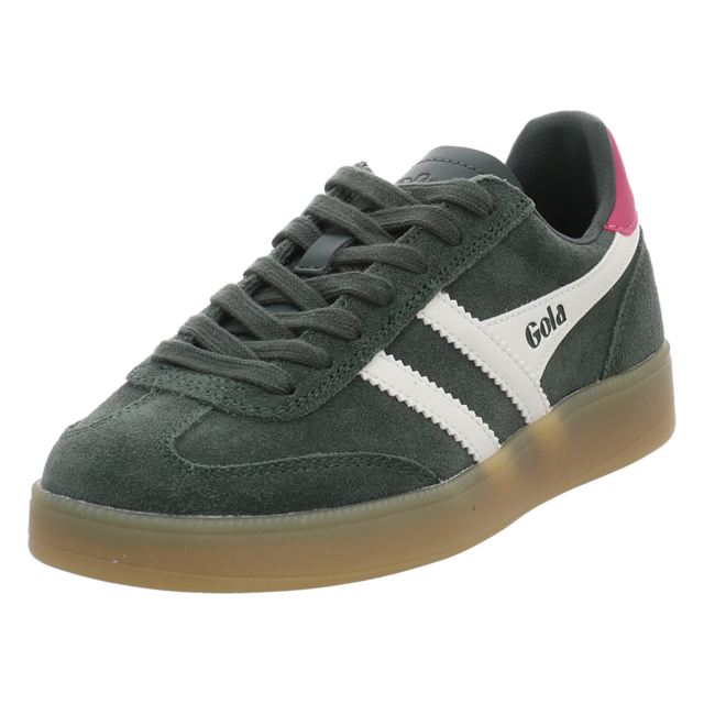 Gola - CLB735-LN - Viper - dark khaki/off white/fuchsia/gum - Sneaker