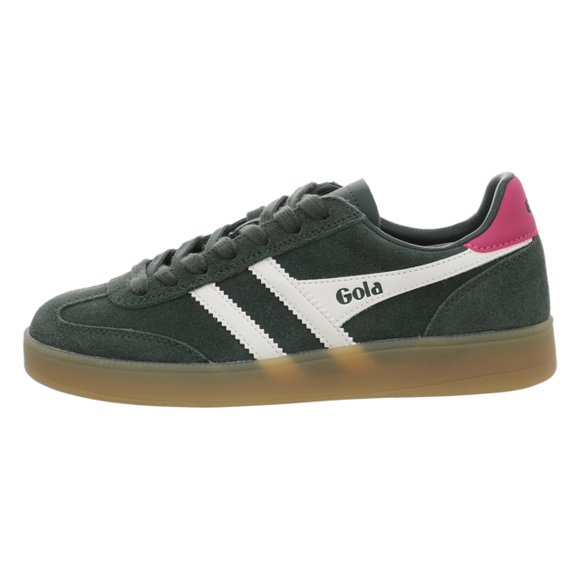 Gola - CLB735-LN - Viper - dark khaki/off white/fuchsia/gum - Sneaker