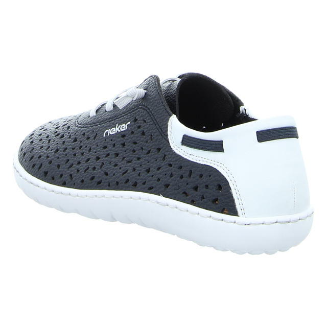 Rieker - 52805-14 - 52805-14 - blau kombi - Schnrschuhe