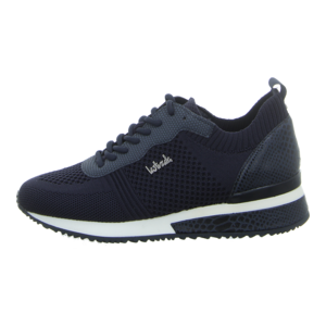 Sneaker - La Strada - blue knitted