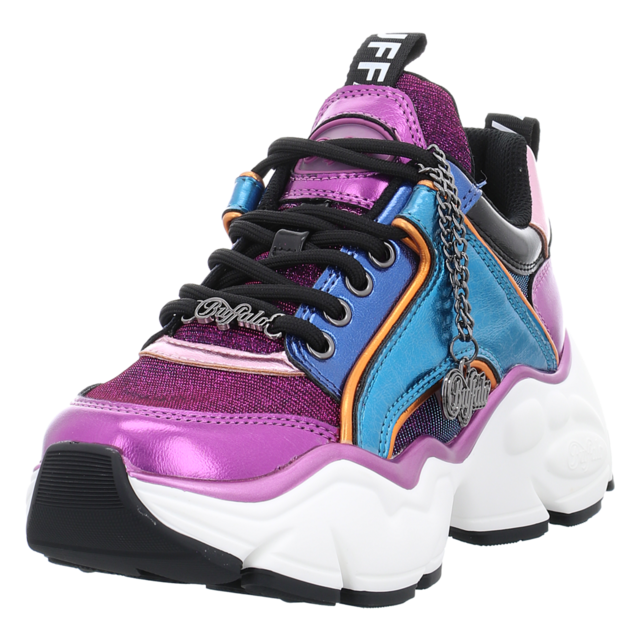 Buffalo - BN16363061 - Binary Quilt - purple/blue metallic - Sneaker