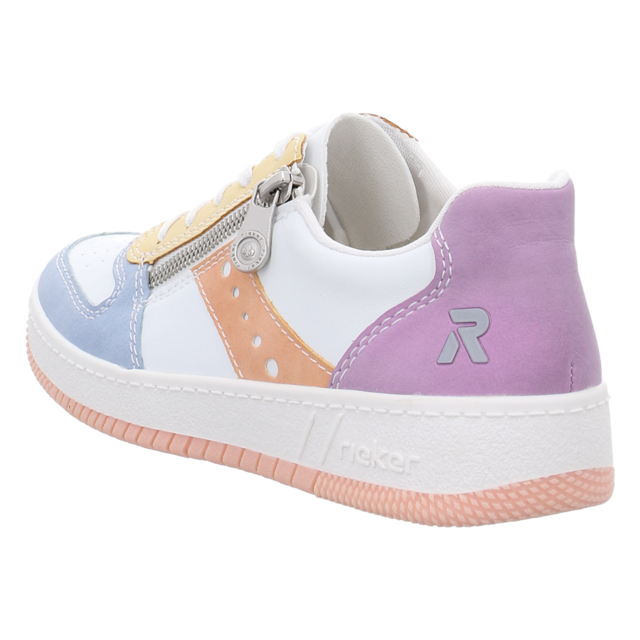 Rieker - M5520-91 - M5520-91 - weiss kombi - Schnrschuhe