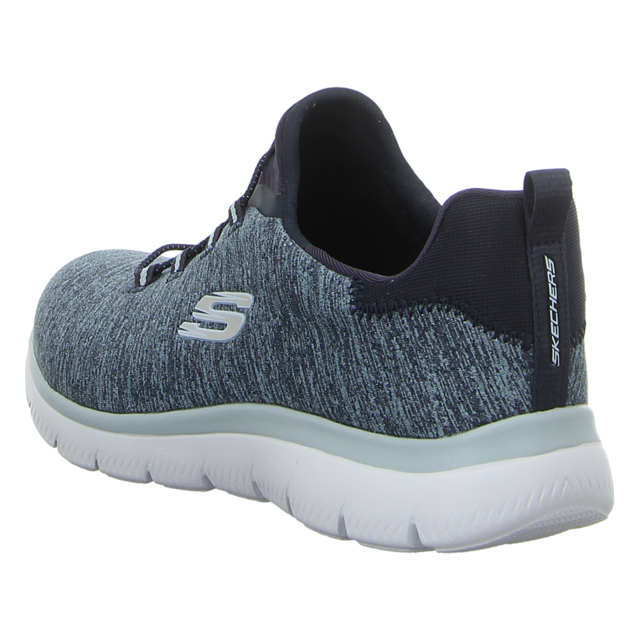 Skechers - 12983 NVLB - Summits-Quick Getaway - navy light blue - Slipper