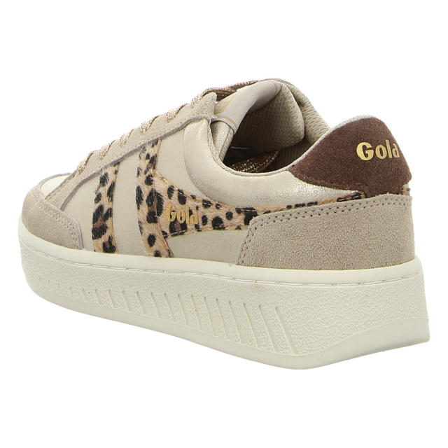 Gola - CLB773-YZ - Superslam Blaze II - gold/leopard/dark brown - Sneaker