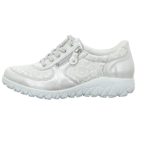 Schnrschuhe - Waldlufer - Havy - silber weiss